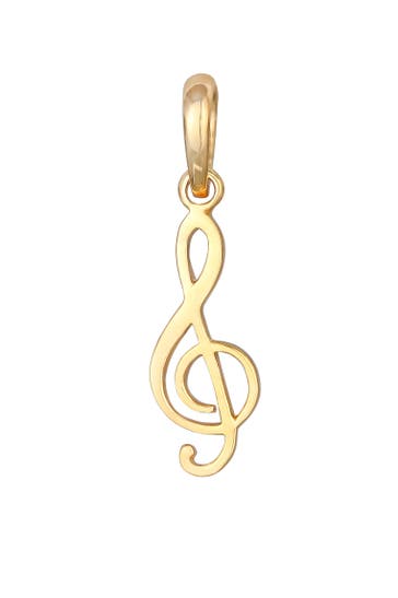 ELLI Anhänger Notenschlüssel Musik Klassisch 925 Silber