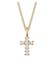 Kette Kreuz Religion Glaube Symbol Topas 585 Gelbgold Gold