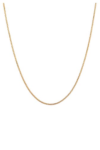 KUZZOI Kette Herren Kordelkette Gedreht Fein ca.2 mm 925 Silber Gold