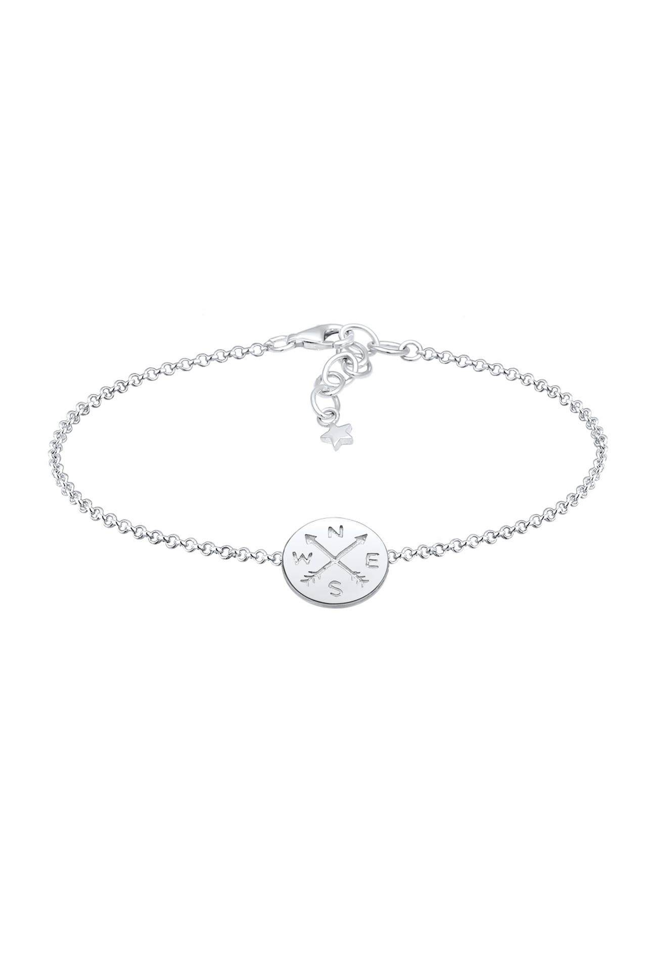 ELLI Armband Kompass 925 Sterling Silber Silber, Bild 1