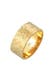 Ring Herren Bandring 925 Silber gold