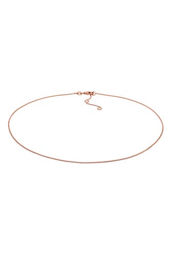 ELLI Kette 925 Sterling Silber Choker 36cm Rosegold