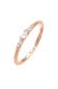 Ring Zirkonia Verlobung 925 Silber roségold