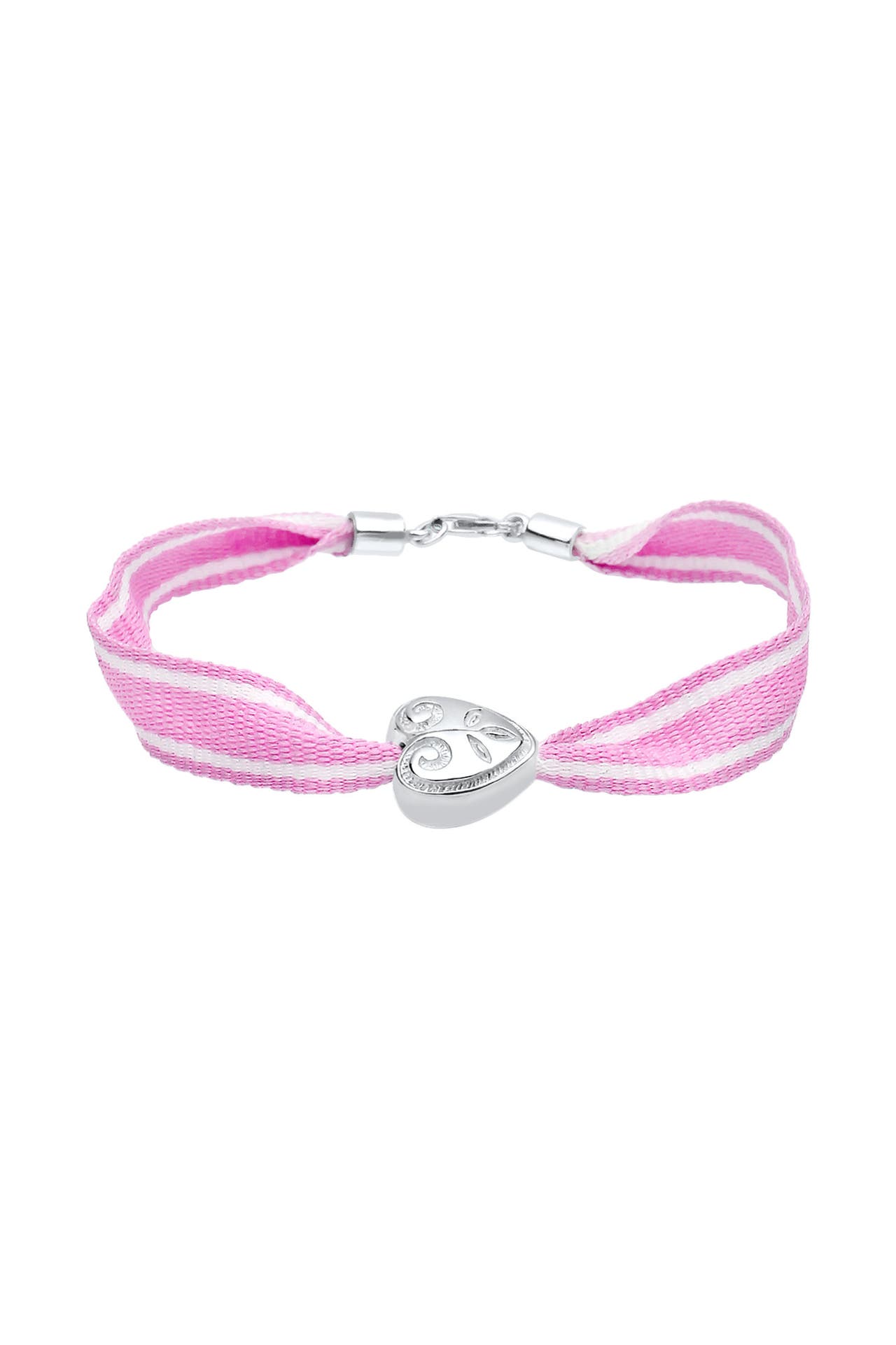 ELLI Armband Herz 925 Sterling Silber Pink, Bild 1