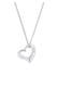 Kette Herz Basic Cut Out 925 Silber Silber