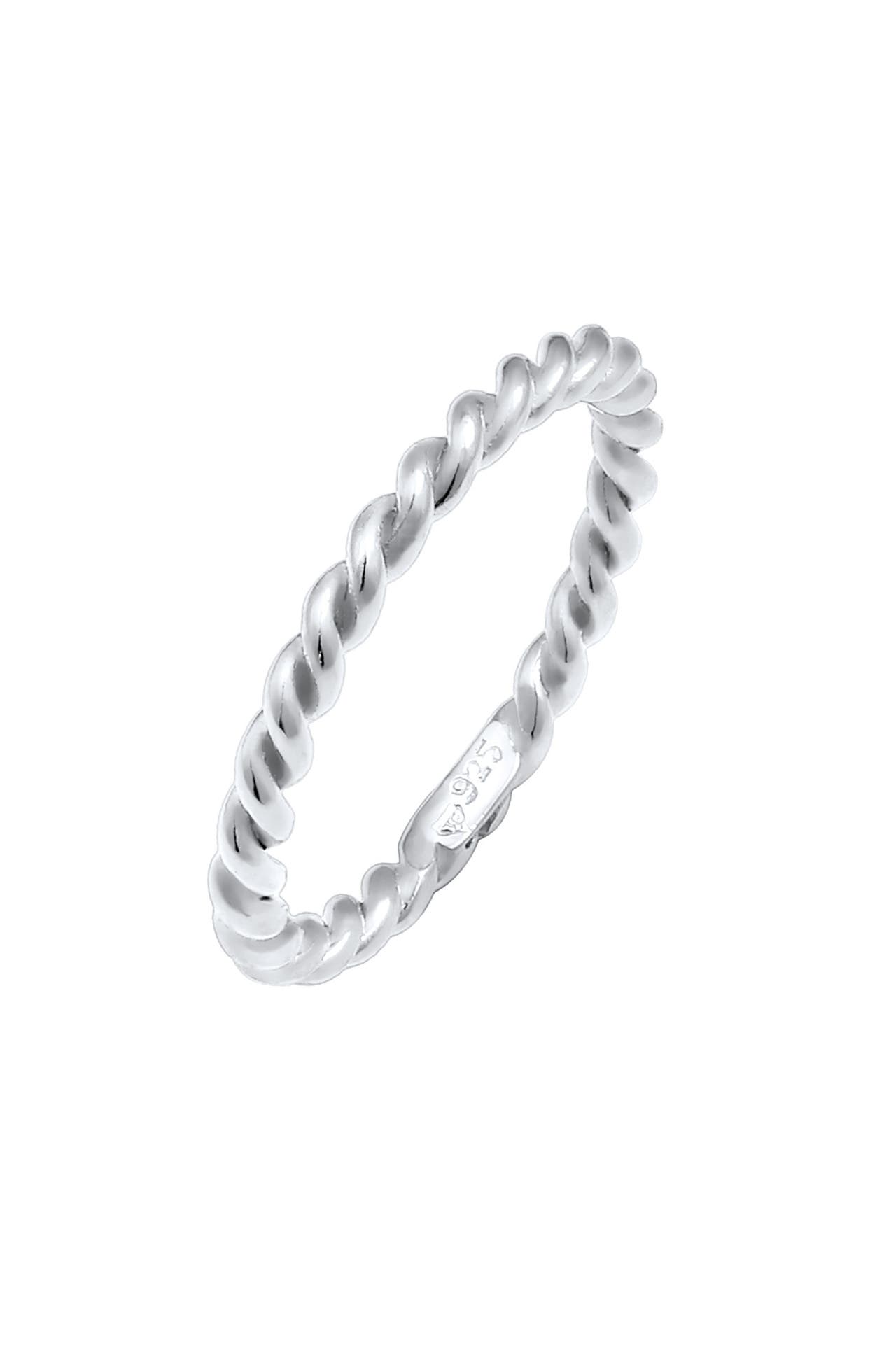 NENALINA Ring Twisted Gedreht 925 Sterling Silber, Bild 1