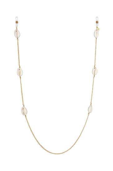 ELLI Kette Brillenkette Kauri Muschel Beach 925 Silber Gold