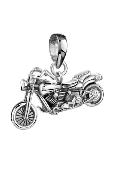 KUZZOI Schmuckset Herren Motorrad Bike 925er Silber Silber
