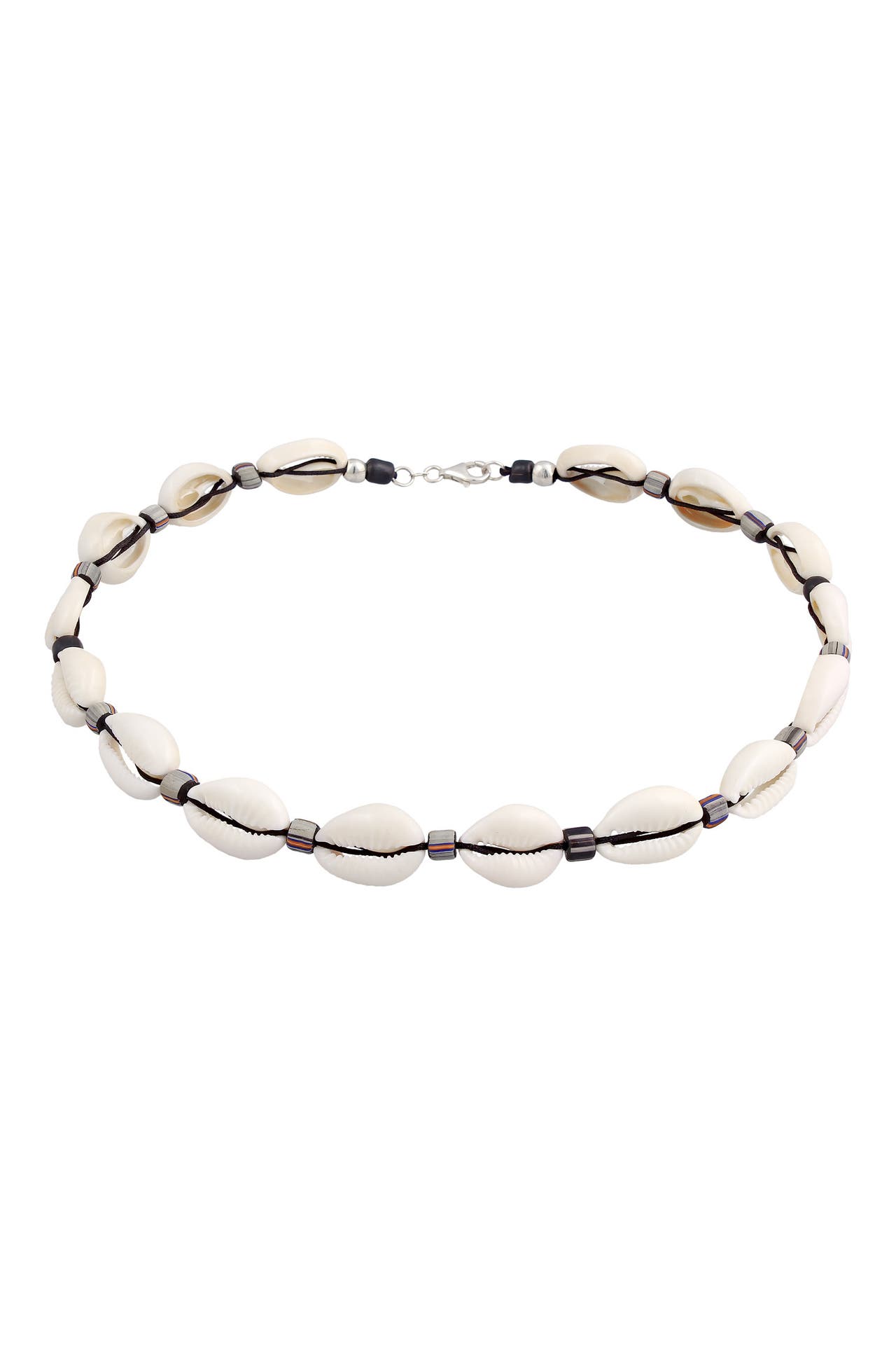 KUZZOI Kette Kauri Muschel Beach Surfer Festival 925 Silber Silber, Bild 1