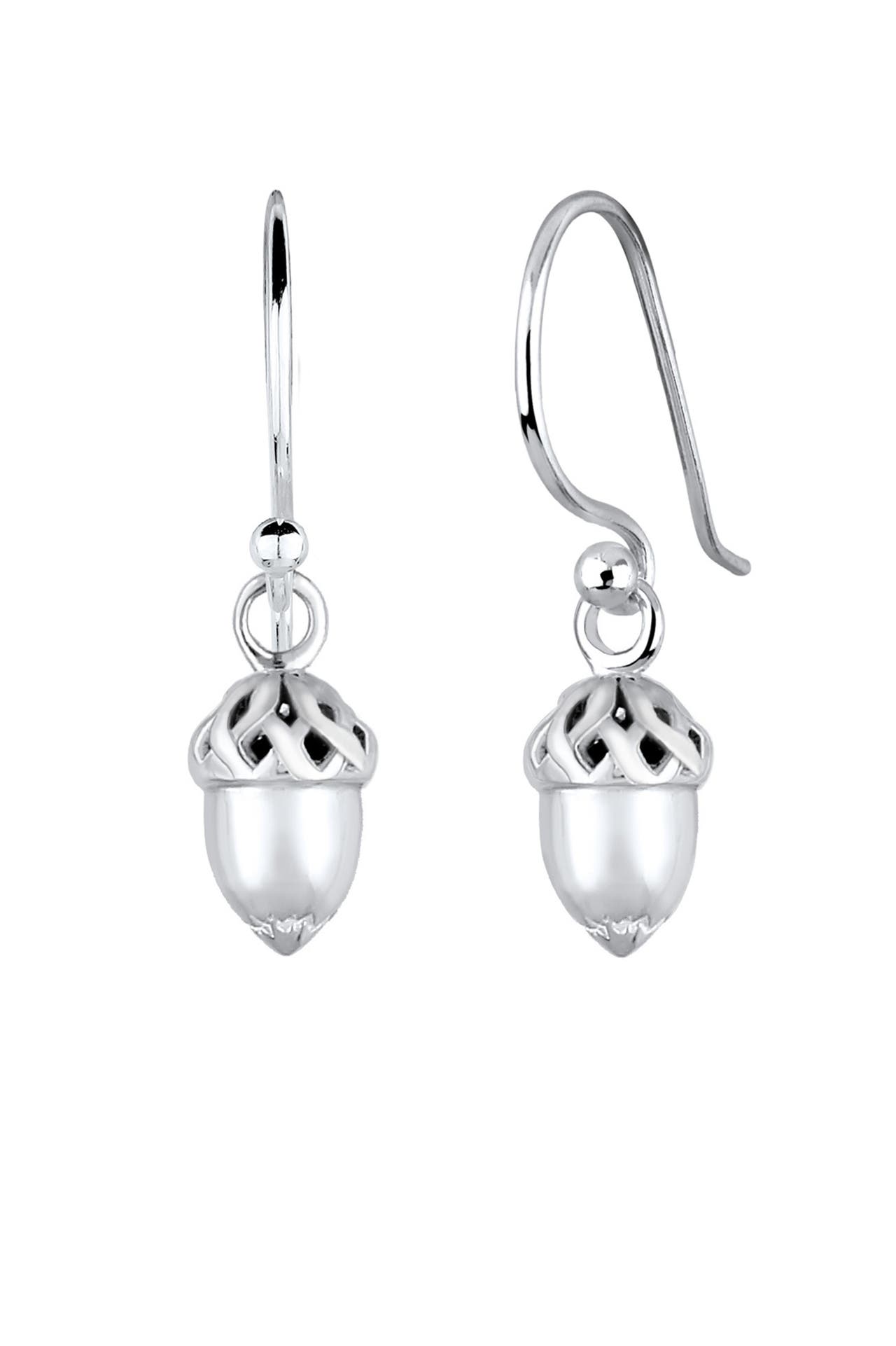 ELLI Ohrringe Haselnuss Traditionell Tracht 925 Sterling Silver Silber, Bild 1