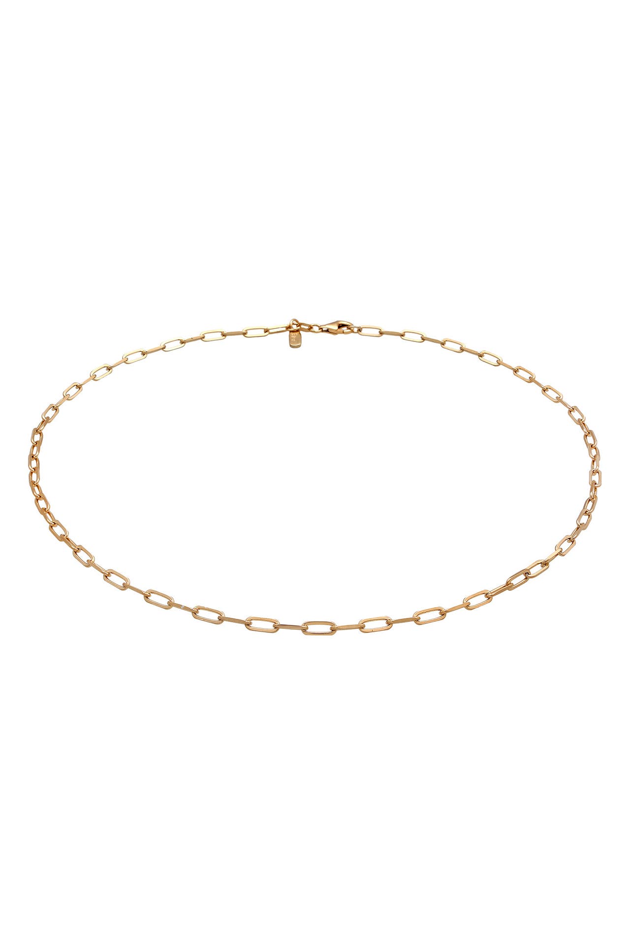 ELLI Kette Gliederkette Chain Optik 925 Sterling Silber Gold, Bild 1