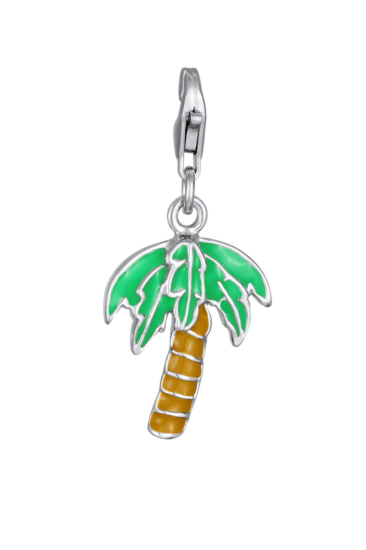 ELLI Charm Palme Emoij 925 Sterling Silber, Bild 1