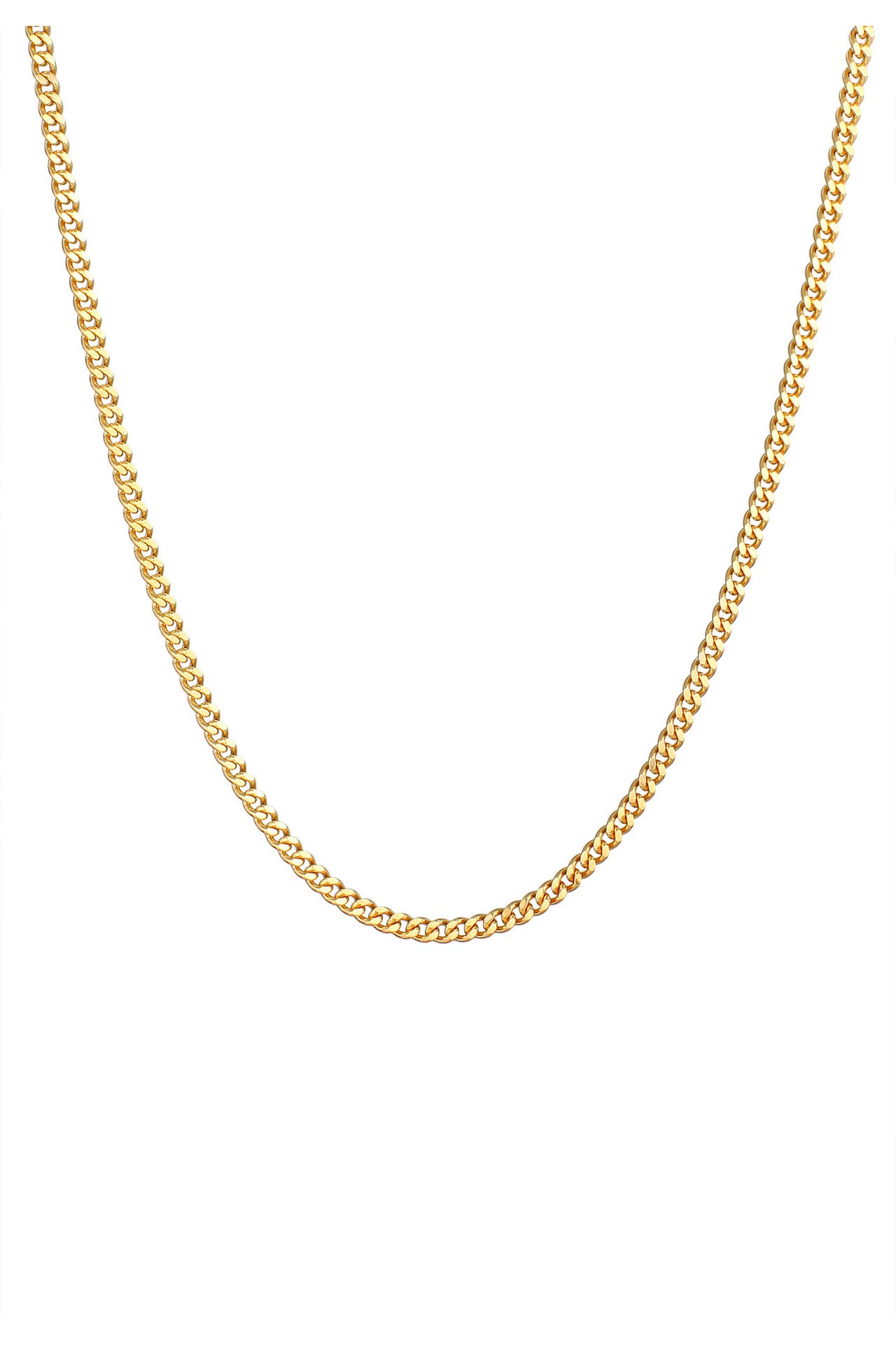 KUZZOI Kette Herren Panzerkette Basic Mann 925 Silber Gold, Bild 1