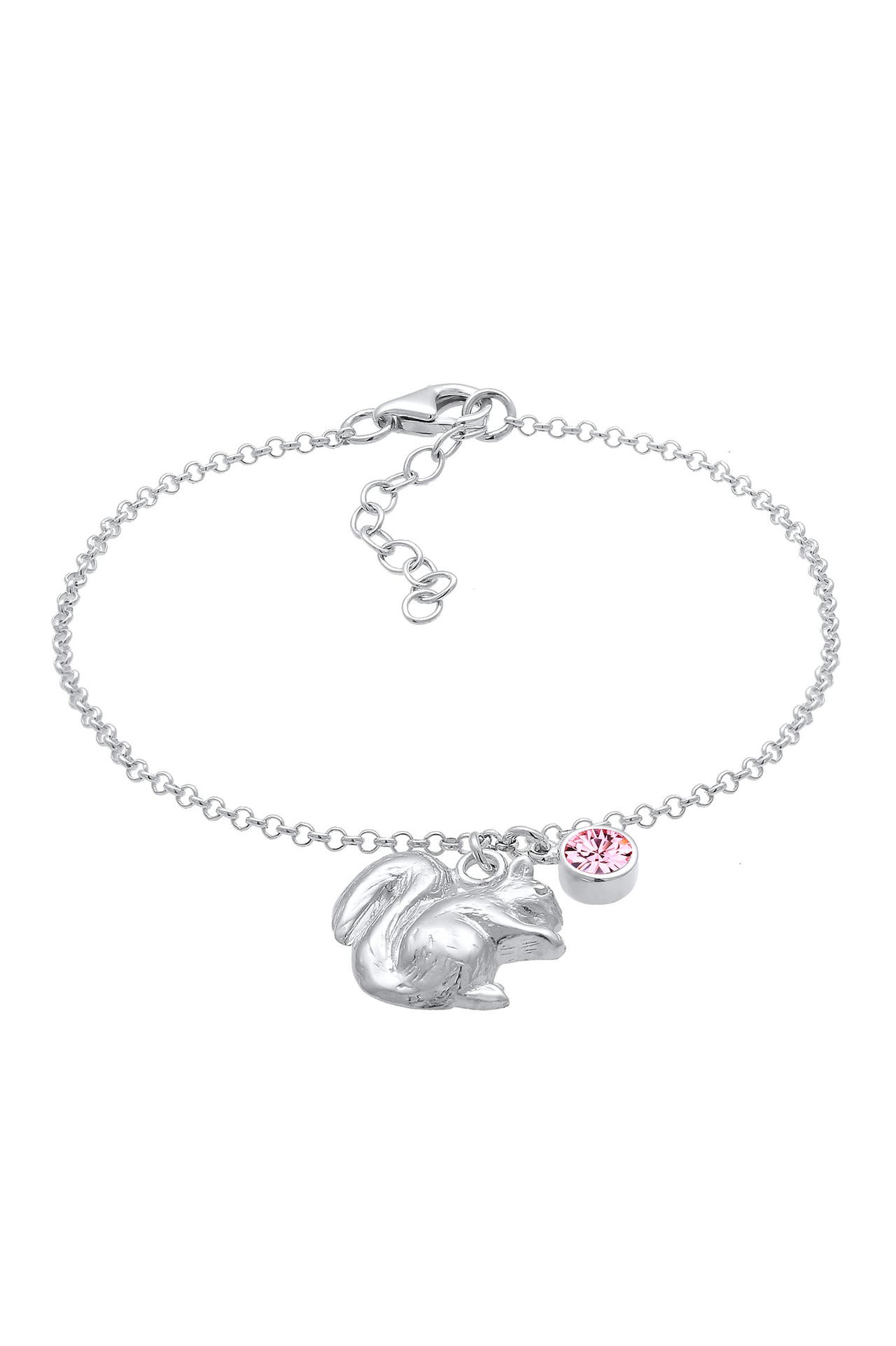 ELLI Armband Eichhörnchen Tradition Kristalle 925 Silber Silber, Bild 1