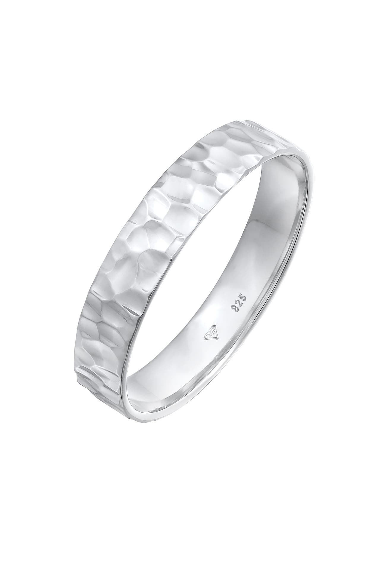 KUZZOI Ring Bandring Herrenring Freundschaftsring 925 Silber Silber, Bild 1