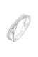 Ring Wickelring X Glamour 925 Silber, mit Kristallen von Swarovski® Silber
