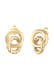 Ohrringe Ohrstecker Kreis Knoten 925 Sterling Silber Gold
