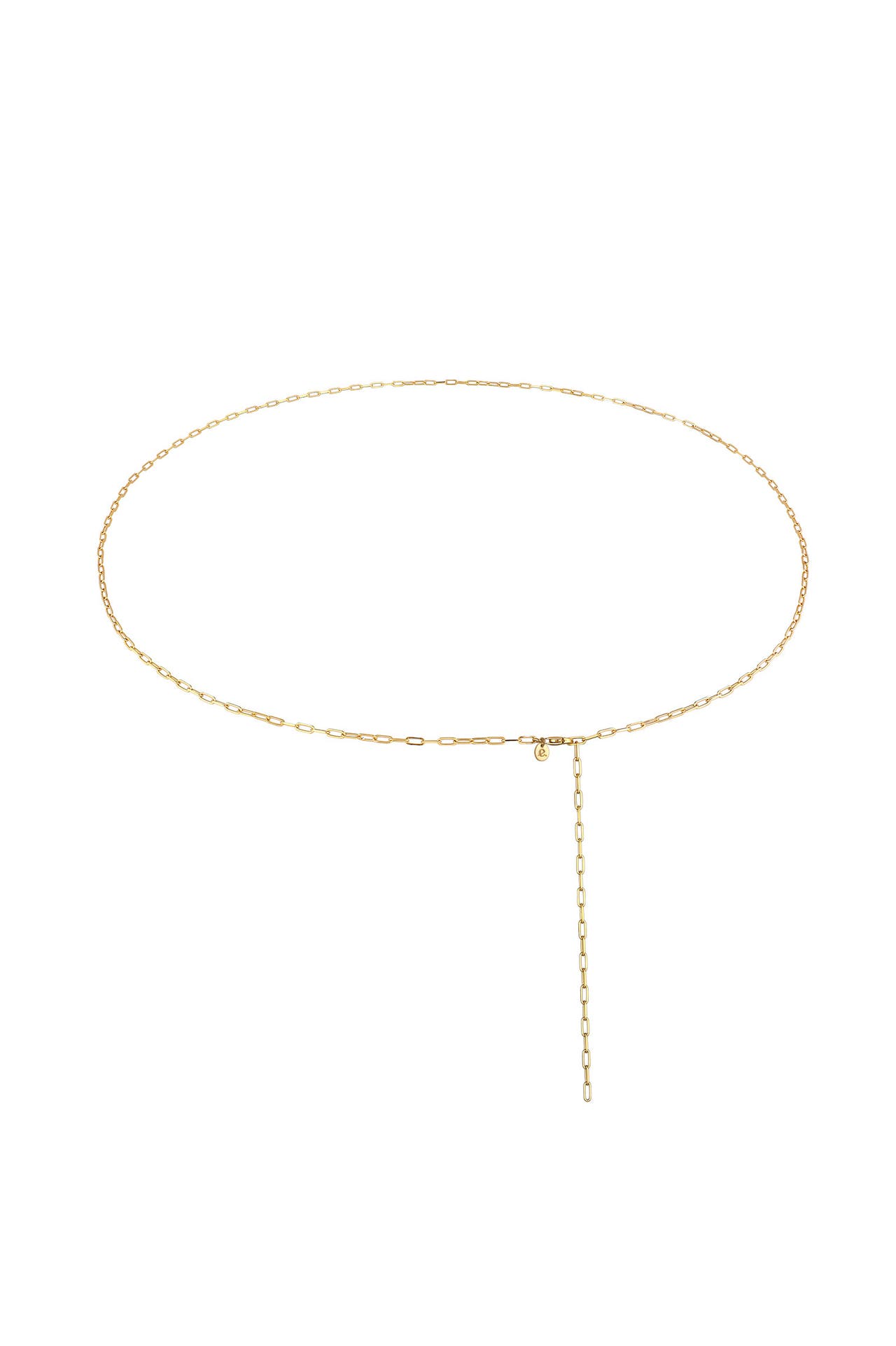 ELLI PREMIUM Kette Taillenkette Body Chain Gliederkette 925 Silber Gold, Bild 1