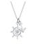 Kette Steuerrad Anker 925 Sterling Silber Silber