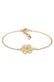 Armband Schneeflocke Xmas Kristalle 925 Silber Gold