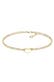 Armband Herz Zweireihig Valentin 375 Gelbgold Gold