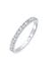 Ring Bandring Memoire Kristalle 925 Silber