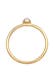 Ring Pink Opal 925er Silber Gold