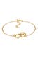 Armband Kinder Pfote Hund Katze Herz 925 Silber Gold