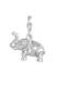Charm Anhänger Elefant Tier Reise Verziert 925 Silber