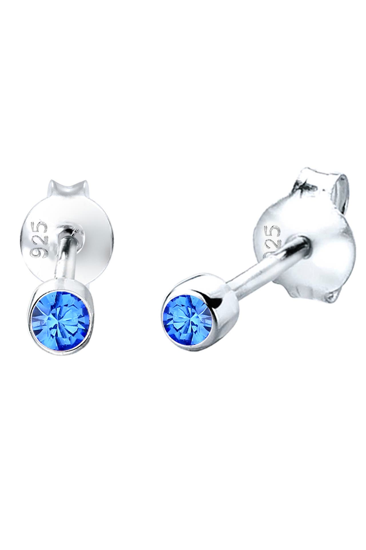 ELLI Ohrringe Kinder Basic Kristalle 925 Silber, Bild 1