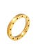 Ring Stern Side Cut Out Bandring 925 Silber Gold