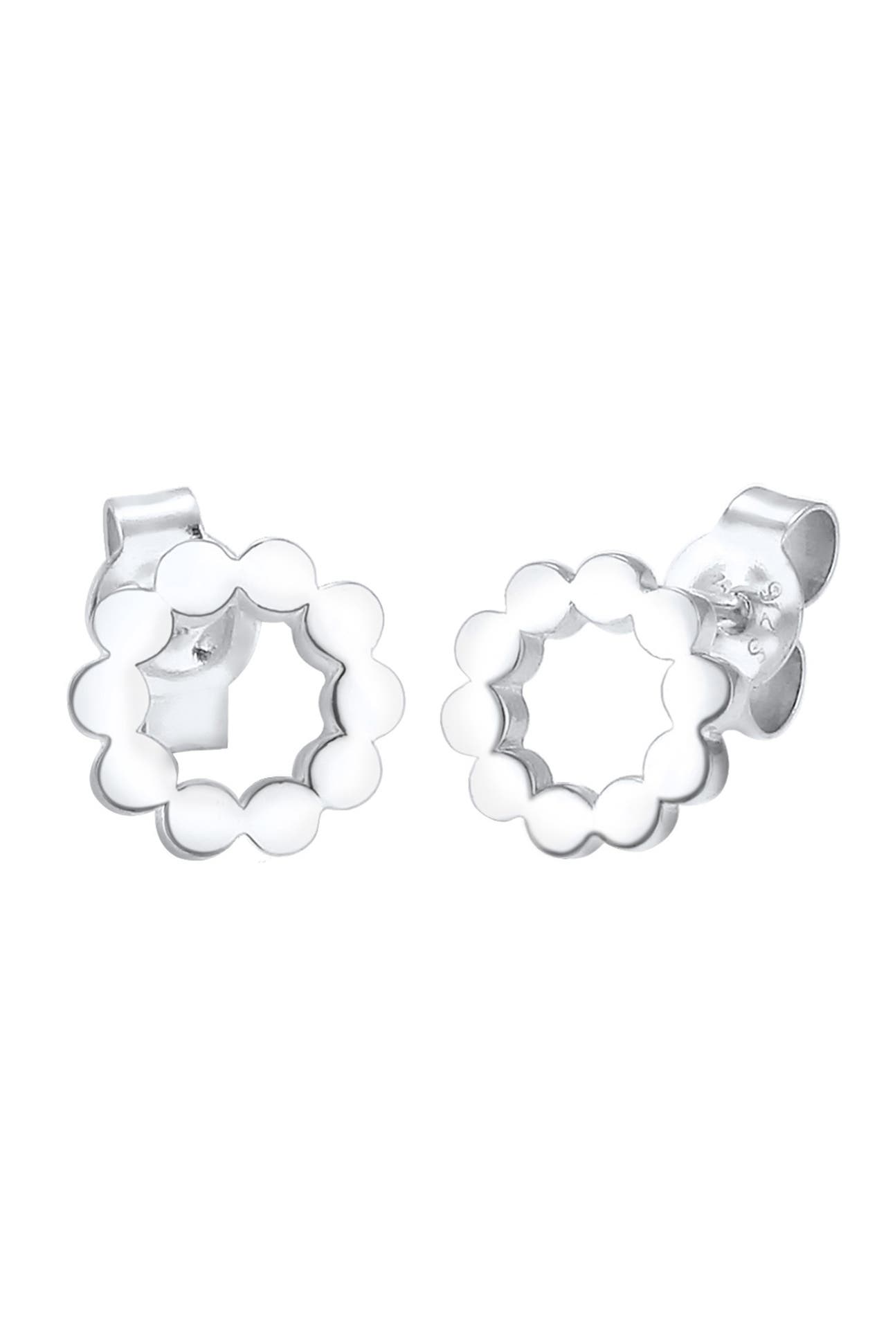 ELLI Ohrringe Kreis Circle Geo Minimal 925 Sterling Silber Silber, Bild 1