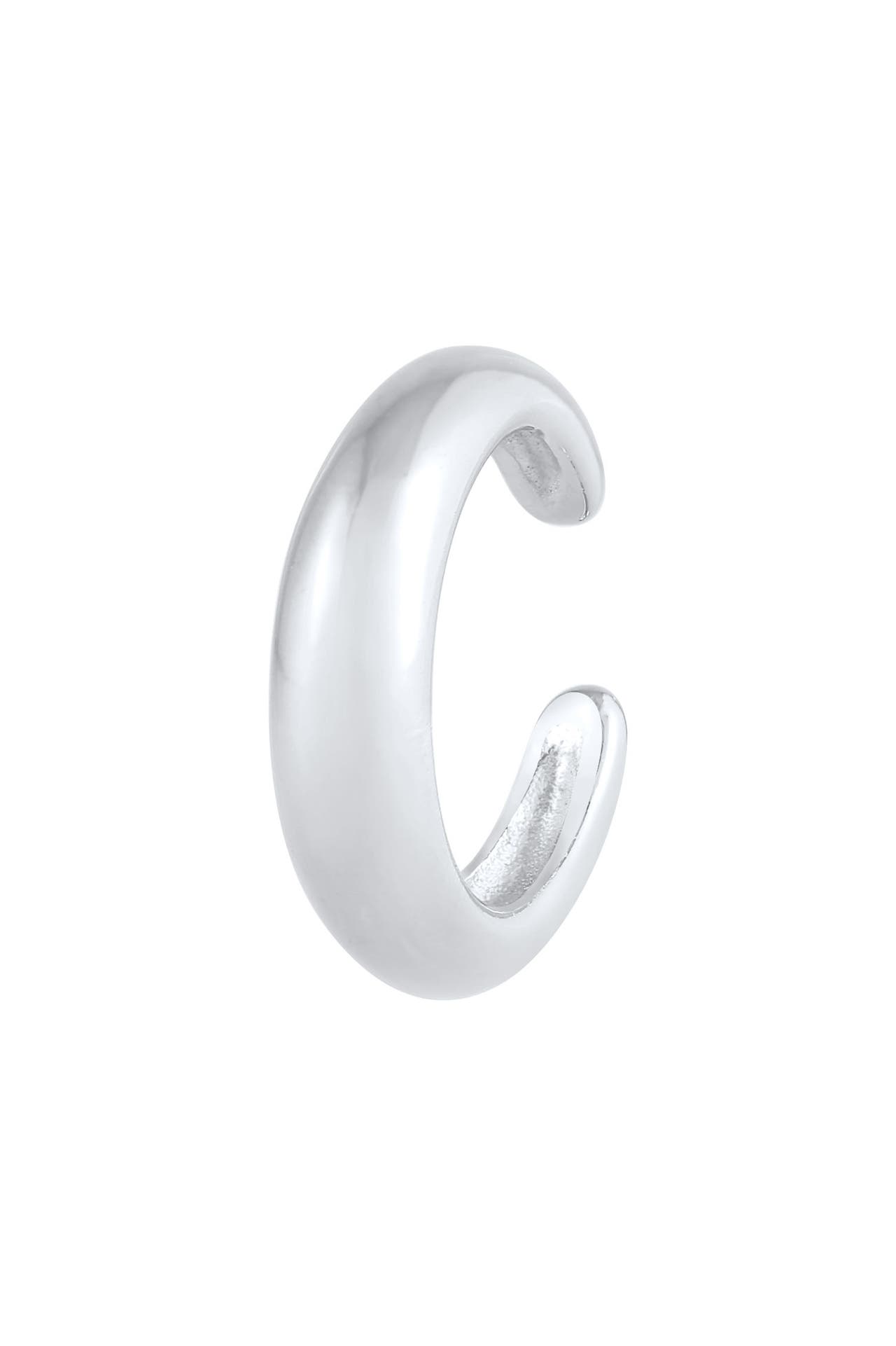 ELLI Ohrringe Earcuff Single Markant Basic Look 925 Silber Silber, Bild 1