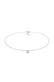 Kette Choker Schmetterling Zirkonia 925 Sterling Silber Silber