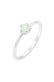 Ring Silberring mit synth. Opal rund 925er Silber Silber