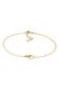 Armband Herz Verschlungen Lovely Symbol 925 Silber Gold