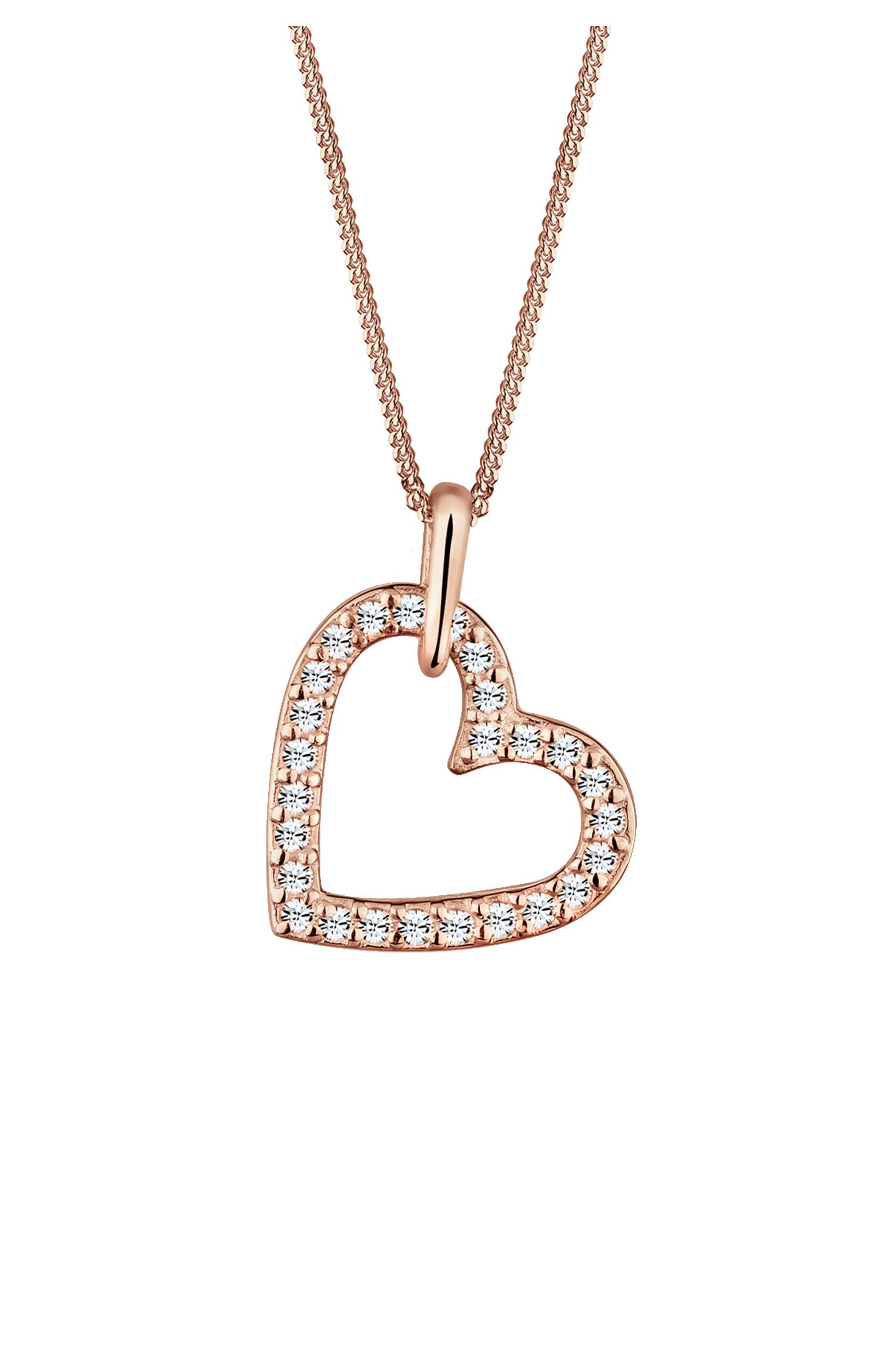 Elegantes Herzkette Von Swarovski Bilder