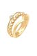 Ring Set mit Kristallen von Swarovski® 925 Silber Gold