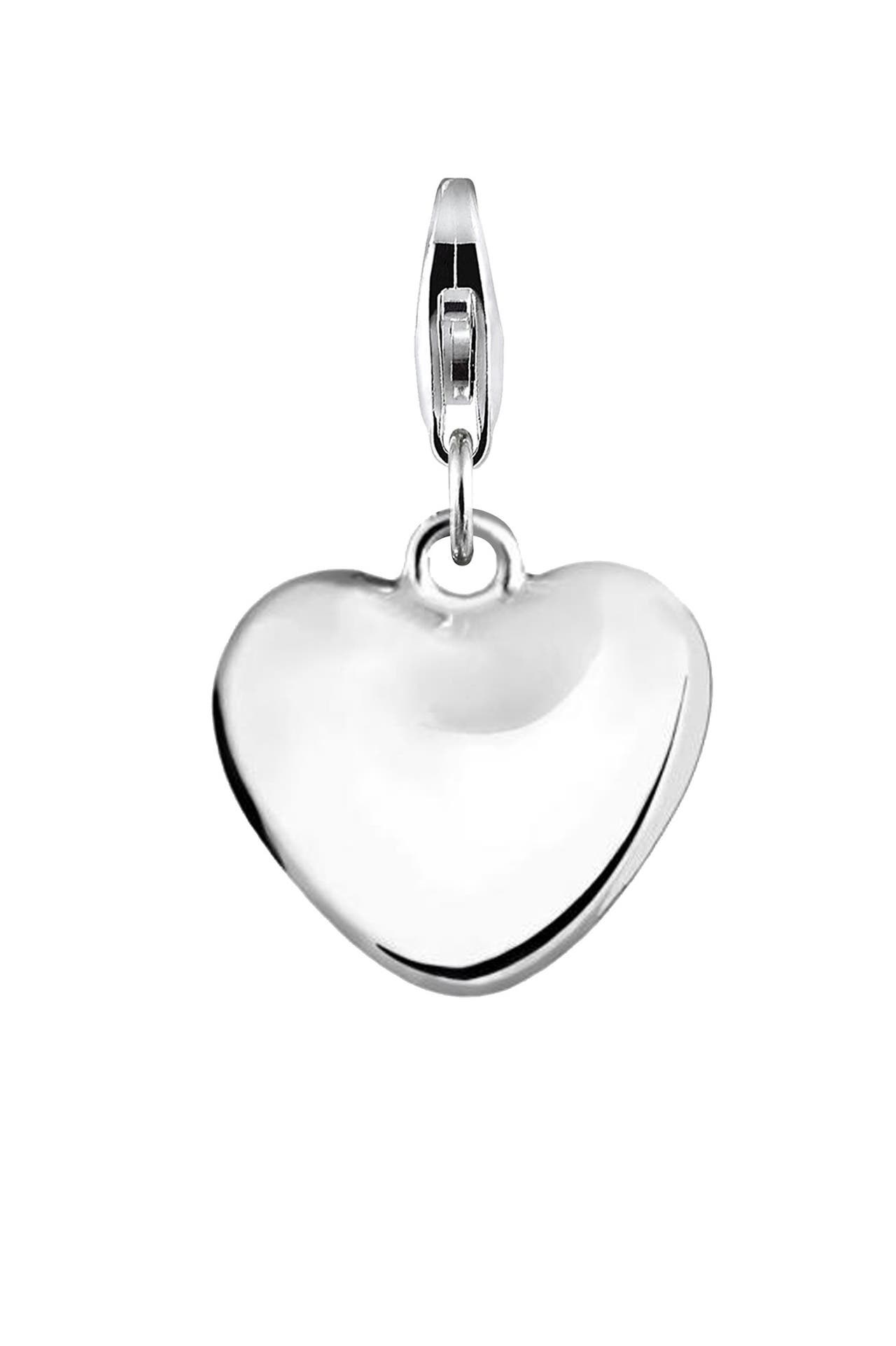 NENALINA Charm Herz-Anhänger Symbol Basic Liebe Love 925 Silber, Bild 1