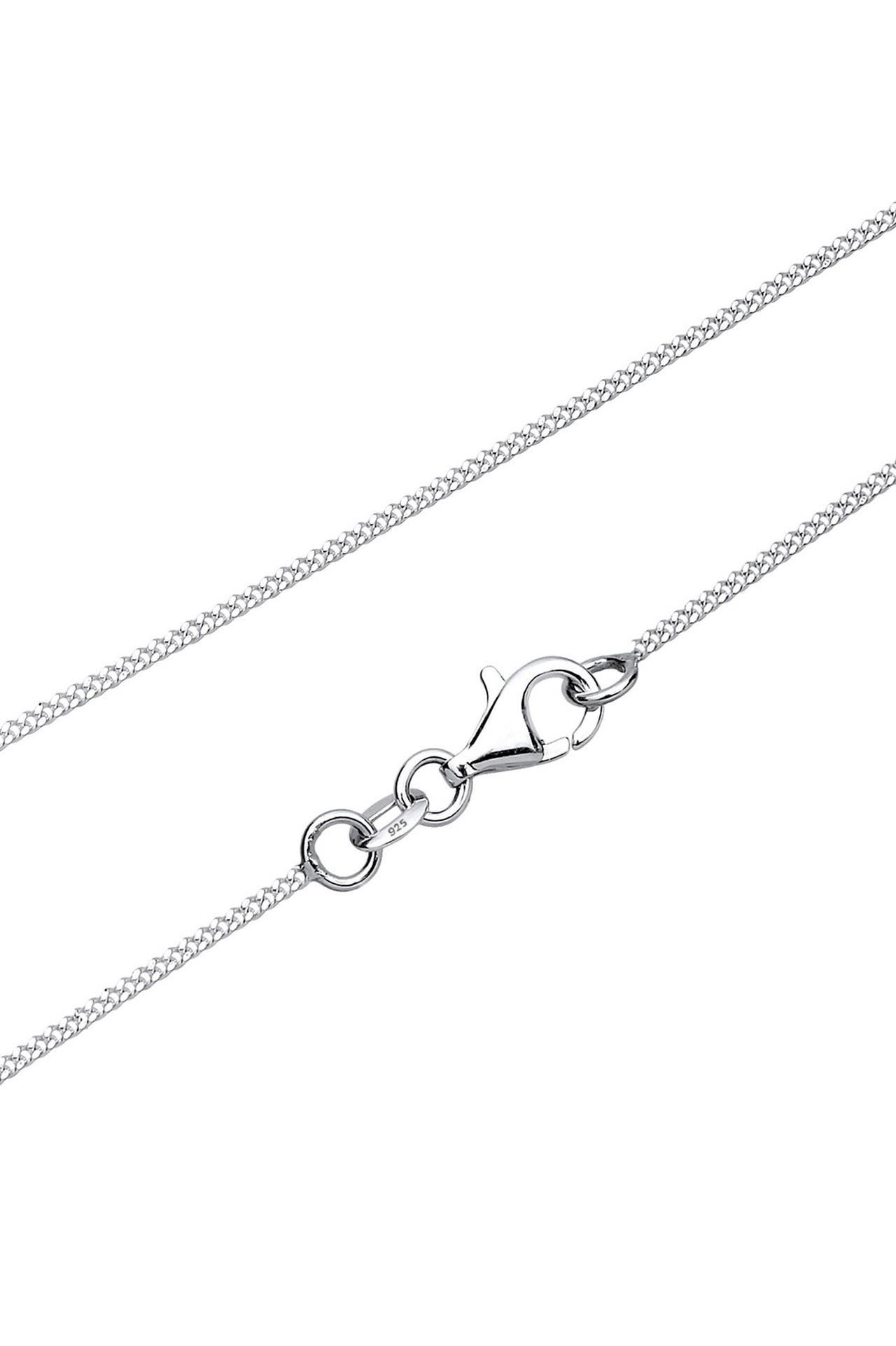 ELLI Kette Feder Bi-Color Boho 925 Silber Silber, Bild 1