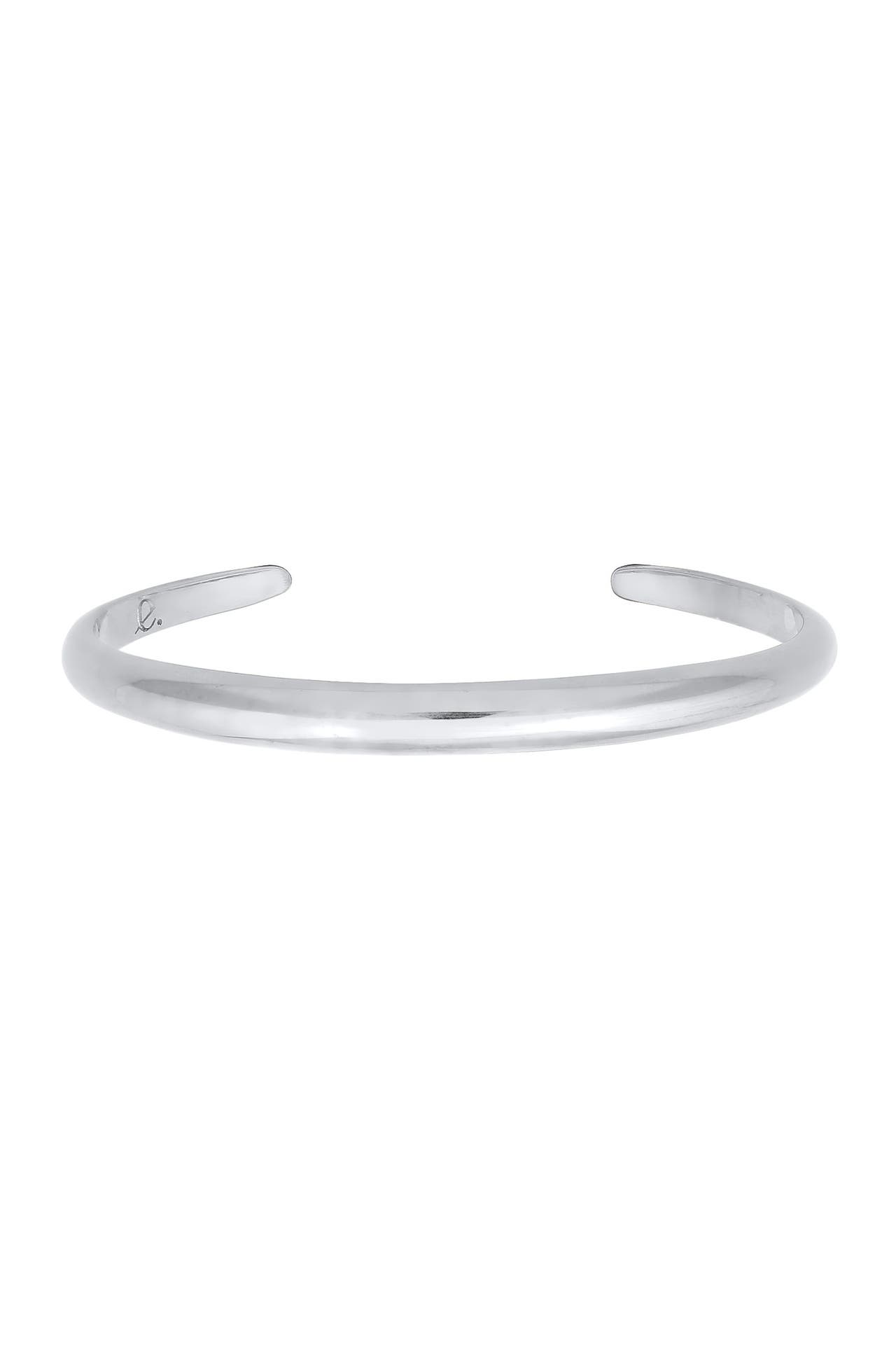 ELLI PREMIUM Armband Armreif Offen Rund Glänzend Unisex 925 Silber Silber, Bild 1