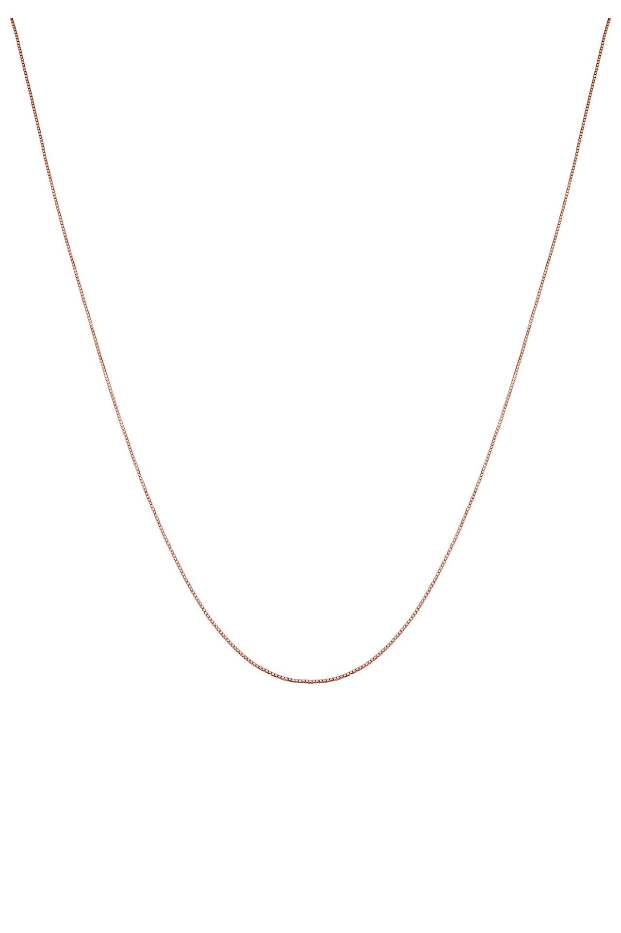 ELLI Kette Basic Venezianerkette Kombinierbar 925er Silber Rosegold, Bild 1