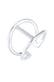 Ring Geo Minimal Kristalle 925 Silber