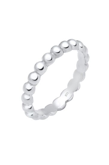 ELLI Ring Stacking Ring Kügelchen 925 Silber Silber