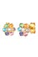 Ohrringe Kinder Blume Synthetische Perle Regenbogen Kristall 925 Silber