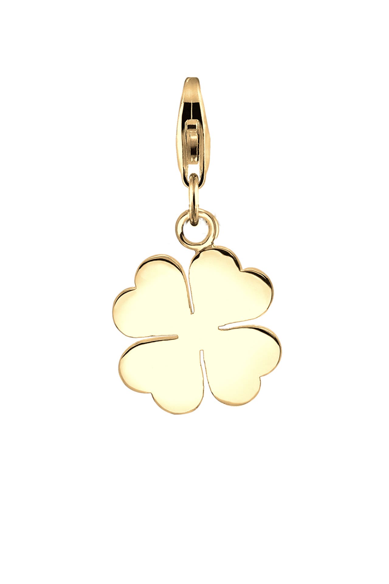 NENALINA Charm Anhänger Kleeblatt Glück Talisman 925 Silber, Bild 1