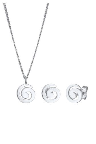 ELLI Schmuckset Spirale Verspielt Basic Set 925 Silber