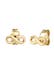 Ohrringe Ohrstecker Infinity 585 Gelbgold Gold