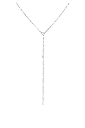 ELLI Kette Y-Kette Figaro Basic Trend Verstellbar 925 Silber Silber