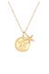 Kette Blume Seestern Maritim 925 Sterling Silber Gold